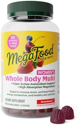 Gomitas Multivitamínicas MegaFood para Mujeres - Soporte para Cerebro, Corazón e Inmunidad - Vitamina C, Magnesio, D3, Folato, Biotina y Zinc - 90 - imagen 1