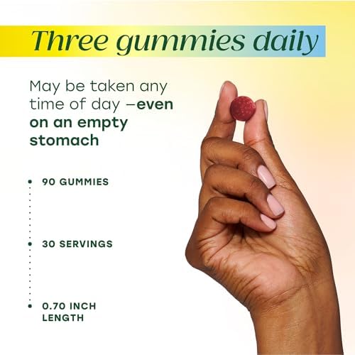 Gomitas Multivitamínicas MegaFood para Mujeres - Soporte para Cerebro, Corazón e Inmunidad - Vitamina C, Magnesio, D3, Folato, Biotina y Zinc - 90 - imagen 6