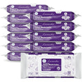 Toallitas Desechables Premoistened MED PRIDE para Adultos 8 x 12 in | Ultra Suaves, Sin Parabenos, Sin Enjuague | Aroma a Lavanda | Paquete de 600 - imagen 1