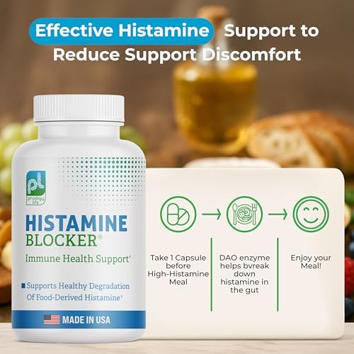 Suplemento DAO Histamine Blocker – Fórmula Avanzada de Enzima DAO y Vitamina C para Soporte Digestivo e Intolerancia a la Histamina – 30 Cápsulas - imagen 3