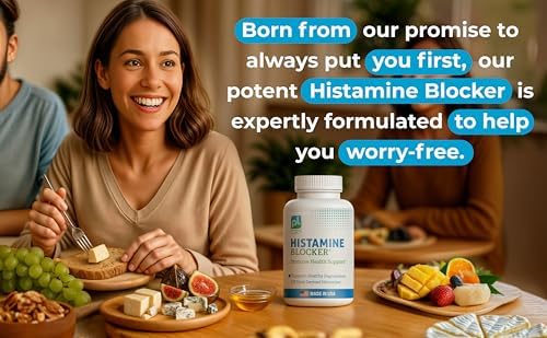 Suplemento DAO Histamine Blocker – Fórmula Avanzada de Enzima DAO y Vitamina C para Soporte Digestivo e Intolerancia a la Histamina – 30 Cápsulas - imagen 5