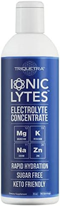 Concentrado de Electrolitos Ionic Lytes (96 Porciones) | Gotas de Electrolitos Sin Azúcar, Keto, Hidratación Rápida | 30% Más Potasio, Magnesio y - imagen 1