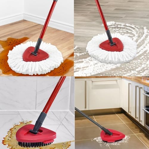 Paquete de 7 Cabezas de Repuesto para Mopas Ocedar EasyWring 1 Tanque, Refill de Microfibra para Limpieza Profunda, Lavables a Máquina, Fáciles de - imagen 8