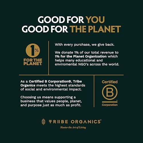 TRIBE ORGANICS Suplemento Ayurvédico Vegano de Ashwagandha KSM 66 en Polvo Orgánico - Apoyo para el Enfoque y el Ánimo, 600mg, 60 Cápsulas - imagen 8