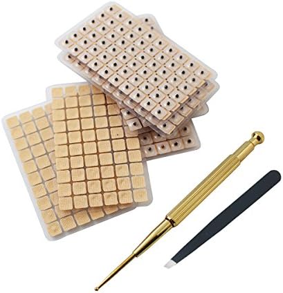 Kit de Acupuntura con Semillas de Oído Multi-Condición 600 Piezas, eBook de Colocación, Sonda, Gráfico de Acupresión y Pinzas - imagen 2