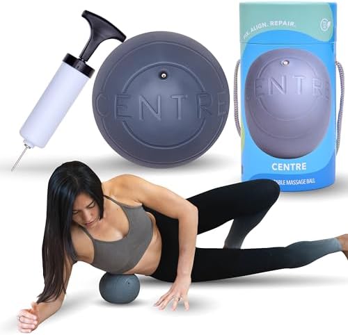 Bola de Masaje Profundo de Yoga RAD Centre – Bola de Liberación Miofascial para Abdomen, Psoas, Cuello y Estómago – Terapia de Puntos Gatillo y - imagen 3