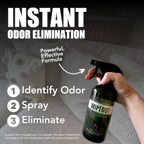Chronic Wipeout Spray Eliminador de Olores a Humo - Efectivo para Desodorizar Hogares, Ropa, Autos, Oficinas, Manos y Cabello - 1 Botella de 16 oz - imagen 3