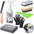 Kit de Limpieza para Tumbas Mixweer de 8 Piezas - Limpiador Diario para Granito con Spray, Paño, Cepillo, Esponja y Guantes Desechables - imagen 1