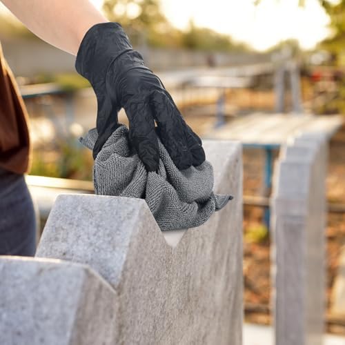 Kit de Limpieza para Tumbas Mixweer de 8 Piezas - Limpiador Diario para Granito con Spray, Paño, Cepillo, Esponja y Guantes Desechables - imagen 5