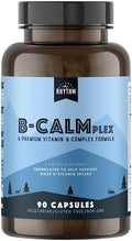 Suplemento de Vitaminas B Natural Rhythm B-CALMplex, Mezcla Completa de Vitaminas B con Metilfolato y B12, Suministro para 3 Meses, 90 Cápsulas - imagen 1