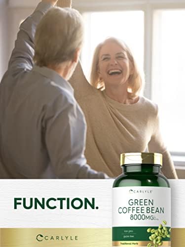 Extracto de Granos de Café Verde Carlyle | 300 Cápsulas | Suplemento Herbáceo Tradicional | Fórmula Sin OGM y Libre de Gluten - imagen 7