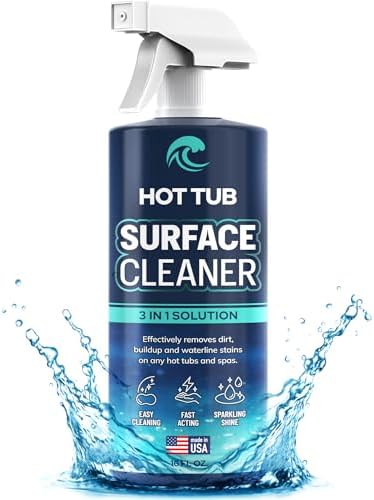 Limpiador para Spa – Fórmula de Acción Rápida, Fácil de Usar en Spray y Paño, Ideal para Acrílico, Vinil, Fibra de Vidrio, Inflables, Spa de Nado y - imagen 1