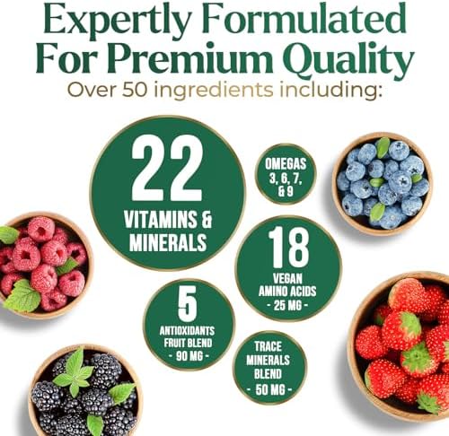 Multivitamínico Líquido Sin Azúcar - Multi Vitaminas Diarias para Mujeres, Hombres y Niños, Vitaminas A, C, D, B-12, Biotina y Zinc - Apoya el - imagen 3