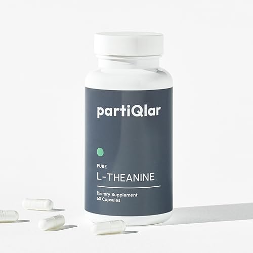 L-Theanina 200mg – Suplemento Aminoácido de Alta Potencia de Hojas de Té Verde – No GMO, Vegano – 60 Cápsulas Veganas - imagen 1