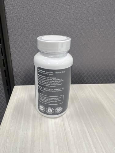 L-Theanina 200mg – Suplemento Aminoácido de Alta Potencia de Hojas de Té Verde – No GMO, Vegano – 60 Cápsulas Veganas - imagen 4