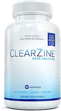 ClearZine Pastillas para el Acné para Adolescentes y Adultos | Suplemento para Piel Clara, Vitaminas para Acné Hormonal y Quístico, 90 Cápsulas - imagen 1