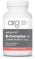 MethylPro B Complex + L-Metilfolato 5 mg - Mezcla de Vitaminas Methyladas Bio disponibles - Apoya Energía y Estrés - Vegetariano y Hipoalergénico - - imagen 1