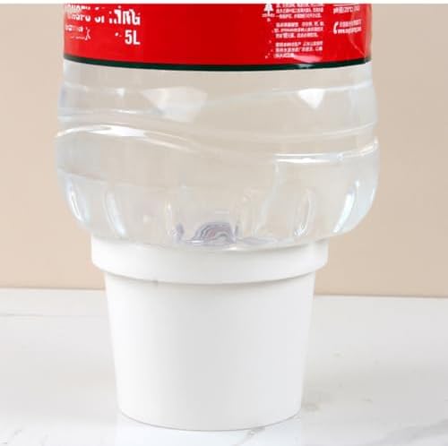 CEZOOWYEX 75 Piezas de Envases de Papel con Tapa, Tazas de Cartón para Helado de 8 Oz, Recipientes Reutilizables para Postres Calientes, Color Blanco - imagen 3