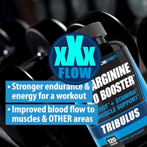 Suplementos de Óxido Nítrico L-Arginina THELABSMENCO para Hombres - Happy Wife, Happy Nights, Aumenta la Circulación, Energía Muscular y Resistencia - imagen 5