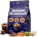 Cacao Caliente Orgánico con Hongos y Magnesio, Reishi, L-Theanina, Ashwagandha, Melisa y Lavanda, Suplemento Vegano para Sueño y Relajación, 7.4oz - imagen 1
