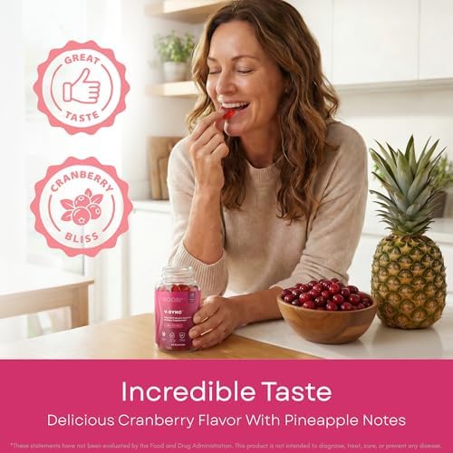 Gomitas SOON+ Feminine Balance para Mujeres, Probioticos V-Sync de Piña para el Equilibrio del pH * Bienestar Vaginal, Urinario, Inmunológico y - imagen 3