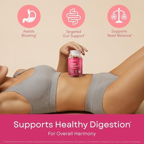 Gomitas SOON+ Feminine Balance para Mujeres, Probioticos V-Sync de Piña para el Equilibrio del pH * Bienestar Vaginal, Urinario, Inmunológico y - imagen 7