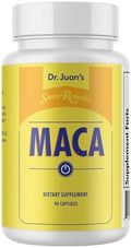 Santo Remedio Maca 750 mg, Suplemento Dietético Vegetariano, Apoya Niveles de Energía Saludables, 90 Cápsulas, Sin Sabores ni Colores Artificiales - imagen 1