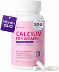 Suplementos de Calcio VIVI para Mujeres - 4 en 1 Calcio Citrato 1200 mg con Vitamina D3 K2, B12 - Alta Absorción, 120 Cápsulas Veganas - imagen 1