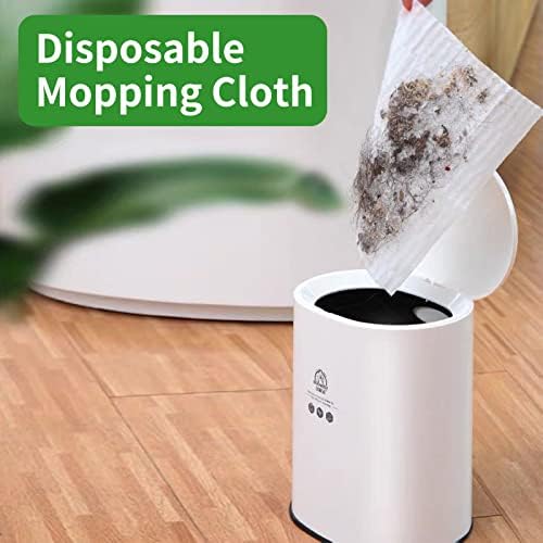 Paños de Barrido Secos SUNRRA de 200 Piezas, Compatibles con Swiffer, Eliminación Eficaz de Polvo, Cabello y Caspa, Recargas Secas de 11 x 8.6 - imagen 6