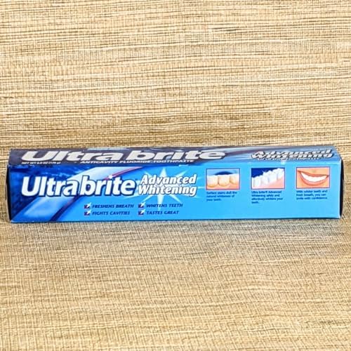 Pasta Dental Ultra Brite Avanzada para Blanqueamiento Menta Fresca 6 oz (Paquete de 8) - imagen 3