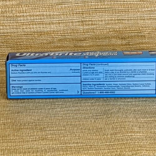 Pasta Dental Ultra Brite Avanzada para Blanqueamiento Menta Fresca 6 oz (Paquete de 8) - imagen 4