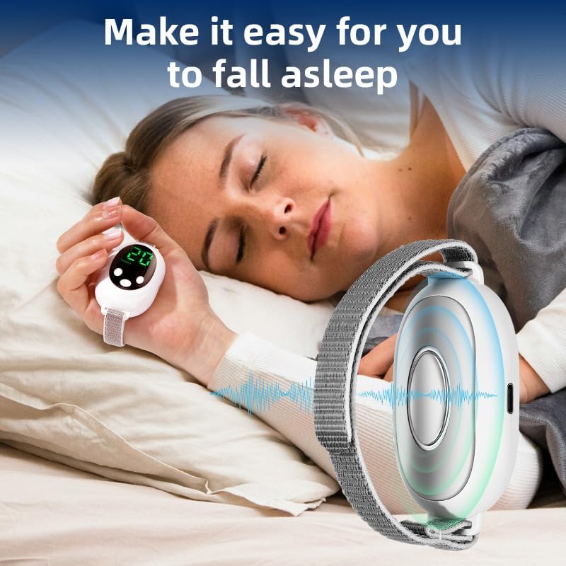 Dispositivo de Ayuda para Dormir Portátil con Pulsos de Baja Frecuencia - Máquina de Microcorriente para Alivio del Insomnio y Ansiedad - imagen 2