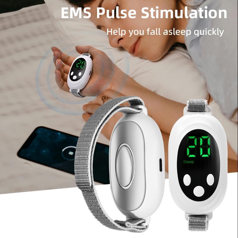 Dispositivo de Ayuda para Dormir Portátil con Pulsos de Baja Frecuencia - Máquina de Microcorriente para Alivio del Insomnio y Ansiedad - imagen 3