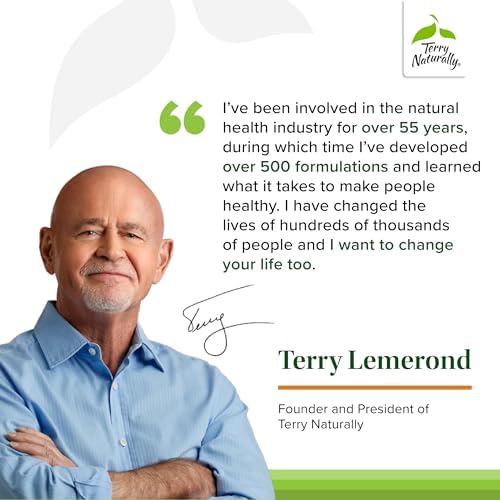 Terry Naturally Cortisol Rescue - 60 Cápsulas Veganas, Sin OGM, Sin Gluten - 60 Porciones - imagen 6
