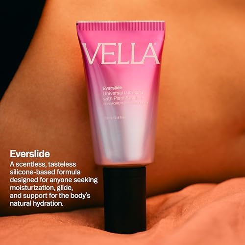 Gel Deslizante de Silicona Vella Everslide para Mujeres y Parejas, Hidratante Íntimo de Larga Duración con Squalano y Aceite de Espino Marino, 70ml - imagen 3
