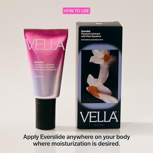 Gel Deslizante de Silicona Vella Everslide para Mujeres y Parejas, Hidratante Íntimo de Larga Duración con Squalano y Aceite de Espino Marino, 70ml - imagen 4