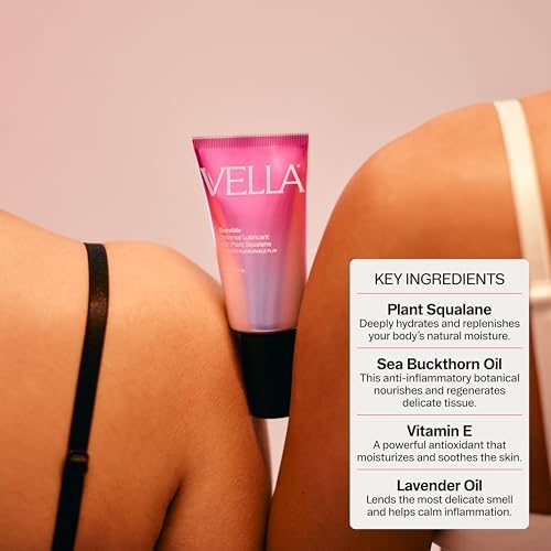 Gel Deslizante de Silicona Vella Everslide para Mujeres y Parejas, Hidratante Íntimo de Larga Duración con Squalano y Aceite de Espino Marino, 70ml - imagen 5
