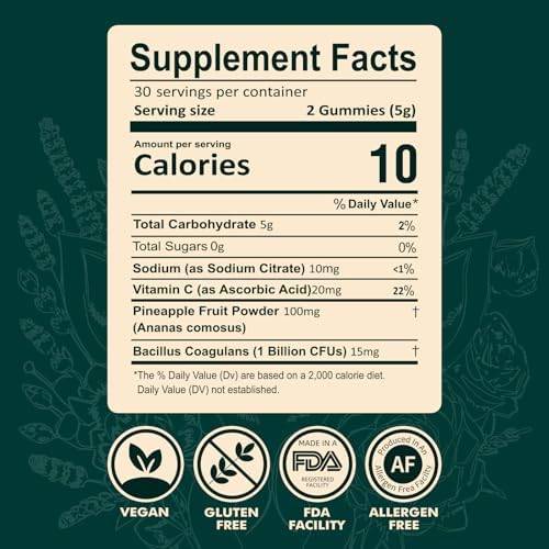 Gomitas Probióticas Fravonique para Mujeres - Bienestar Femenino, Equilibrio de pH, Fórmula Vegana y Sin Gluten, Sabor Piña Tropical, 60 Gomitas (30 - imagen 2