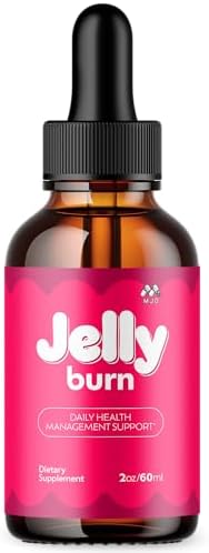 Jelly Burn Drops, Gotas de JellyBurn con Ingredientes Naturales, Suplemento Multivitamínico Avanzado para Estilo de Vida Activo (30 Porciones) - imagen 1