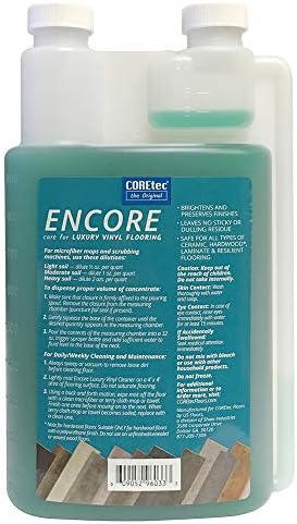 Limpiador Concentrado COREtec ENCORE 03Z78 para Pisos de Vinilo de Lujo, 32 oz (Recargas 16x) - imagen 2