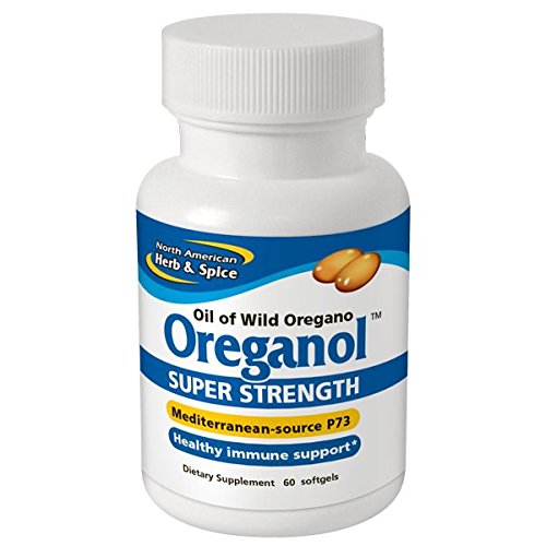Oreganol P73 Super Strength de NORTH AMERICAN HERB & SPICE, 60 Softgels - Apoyo al Sistema Inmunológico - Vegano - No Transgénico - 60 Porciones - imagen 1