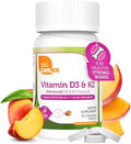 Zahler - Suplemento Masticable de Vitamina D3 y K2 (90 Tabletas) - Kosher Certificado, 5000 IU, Apoya la Absorción de Calcio y la Inmunidad - imagen 1
