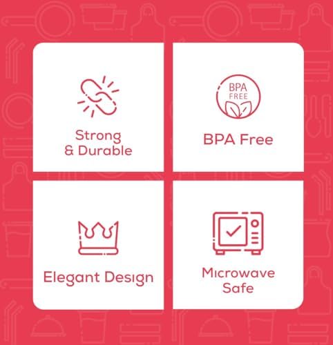 Paquete Cómodo [300 Piezas] Cuchillos de Plástico Transparentes Resistentes con Diseño Grabado - Cubiertos Desechables para Fiestas, Bodas y Eventos - imagen 3