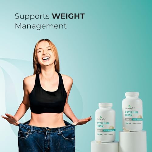 Cápsulas de Psyllium Husk 1500mg – Suplemento de Fibra Natural para la Salud Digestiva y Regularidad – Apoya la Salud Intestinal y el Control de Peso - imagen 4