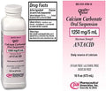 Suspensión Oral de Carbonato de Calcio 1250 mg/5 ml - 16 Oz. - imagen 1