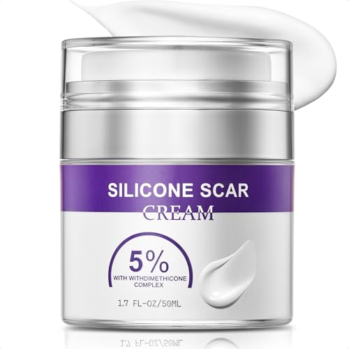 Crema Avanzada para Cicatrices, Gel de Silicona para Cicatrices Nuevas y Viejas, Eliminación de Cicatrices Quirúrgicas, Estrías, C-Section, Keloides, - imagen 1