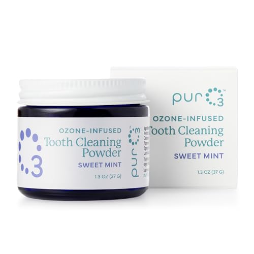 Pasta de Dientes en Polvo PurO3 Ozonizada – Libre de Flúor, Orgánica, Remineralizante – Blanqueador Natural y Removedor de Placa – Cuidado Dental con - imagen 7