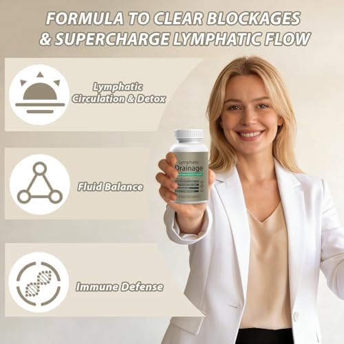 Cápsulas Muudee para Drenaje Linfático – Fórmula de Máxima Potencia con Extracto de Diente de León y Cleavers, Apoya la Reducción de Celulitis (60 - imagen 4