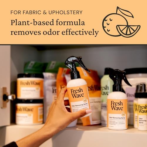 Spray Eliminador de Olores Fresh Wave con Fragancia a Naranja, 8 oz | Paquete de 2 | Absorbente de Olores para el Hogar, Muebles, Telas y Basura - imagen 3