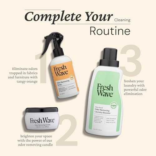 Spray Eliminador de Olores Fresh Wave con Fragancia a Naranja, 8 oz | Paquete de 2 | Absorbente de Olores para el Hogar, Muebles, Telas y Basura - imagen 7